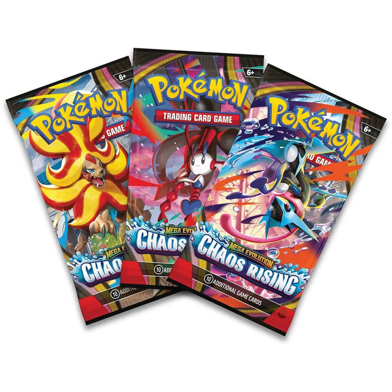 The Pokémon Company Pokémon - Mega Evolution : Chaos Rising - 3 Pack Blister - Charmeleon available at Northumbrian Tin Soldier