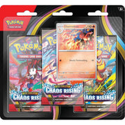 The Pokémon Company Pokémon - Mega Evolution : Chaos Rising - 3 Pack Blister - Charmeleon available at Northumbrian Tin Soldier