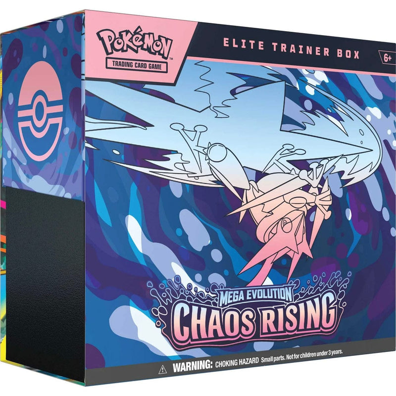 The Pokémon Company Pokémon - Mega Evolution : Chaos Rising - Elite Trainer Box available at Northumbrian Tin Soldier