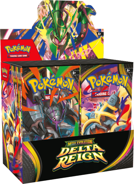 The Pokémon Company Pokémon - Mega Evolution : Delta Reign - Booster Box (36 Packs) available at Northumbrian Tin Soldier
