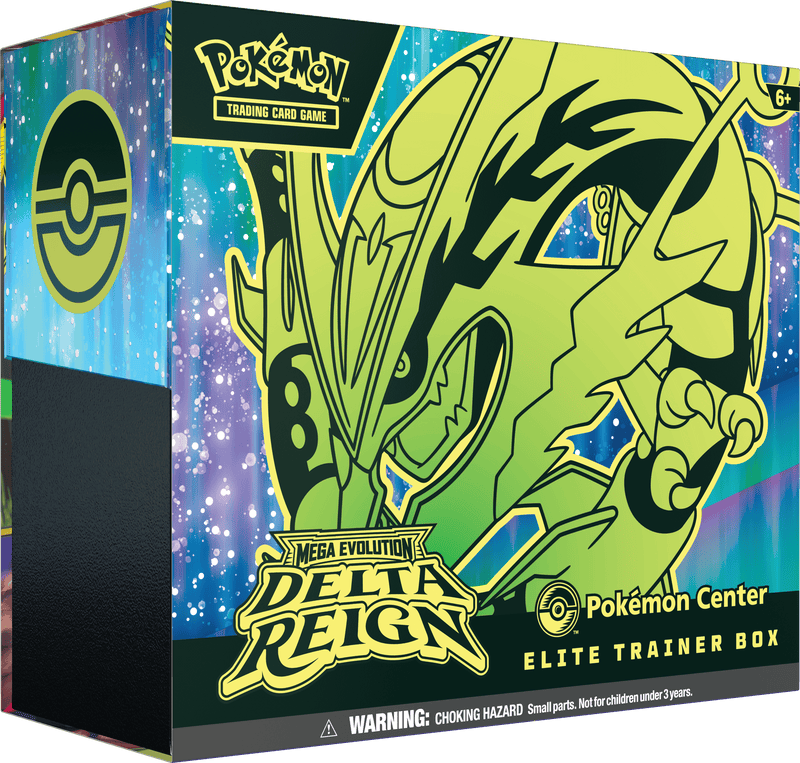 The Pokémon Company Pokémon - Mega Evolution : Delta Reign - Elite Trainer Box available at Northumbrian Tin Soldier