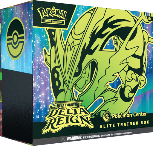 The Pokémon Company Pokémon - Mega Evolution : Delta Reign - Elite Trainer Box available at Northumbrian Tin Soldier