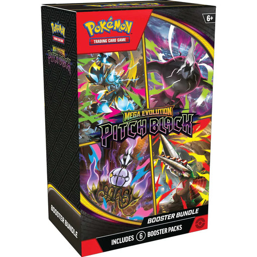 The Pokémon Company Pokémon - Mega Evolution : Pitch Black - Booster Bundle available at Northumbrian Tin Soldier