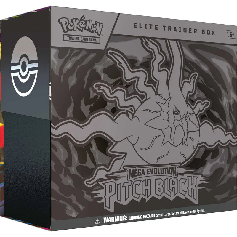 The Pokémon Company Pokémon - Mega Evolution : Pitch Black - Elite Trainer Box available at Northumbrian Tin Soldier
