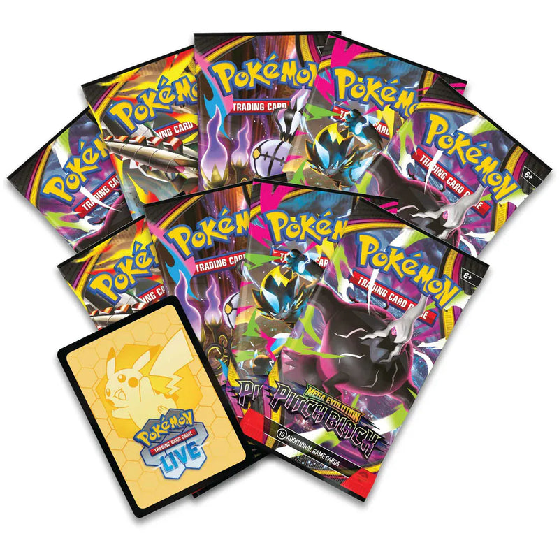 The Pokémon Company Pokémon - Mega Evolution : Pitch Black - Elite Trainer Box available at Northumbrian Tin Soldier
