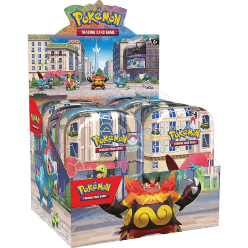The Pokémon Company Pokémon - Mega Evolutions - Lumiose City: Mini Tin available at Northumbrian Tin Soldier