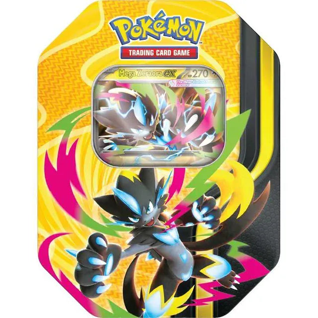 The Pokémon Company Pokémon -  Mega Forces Tin - Assorted available at Northumbrian Tin Soldier