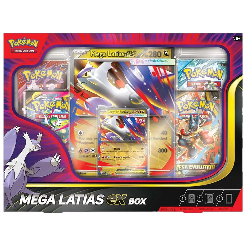 The Pokémon Company Pokémon - Mega Latias ex Box available at Northumbrian Tin Soldier