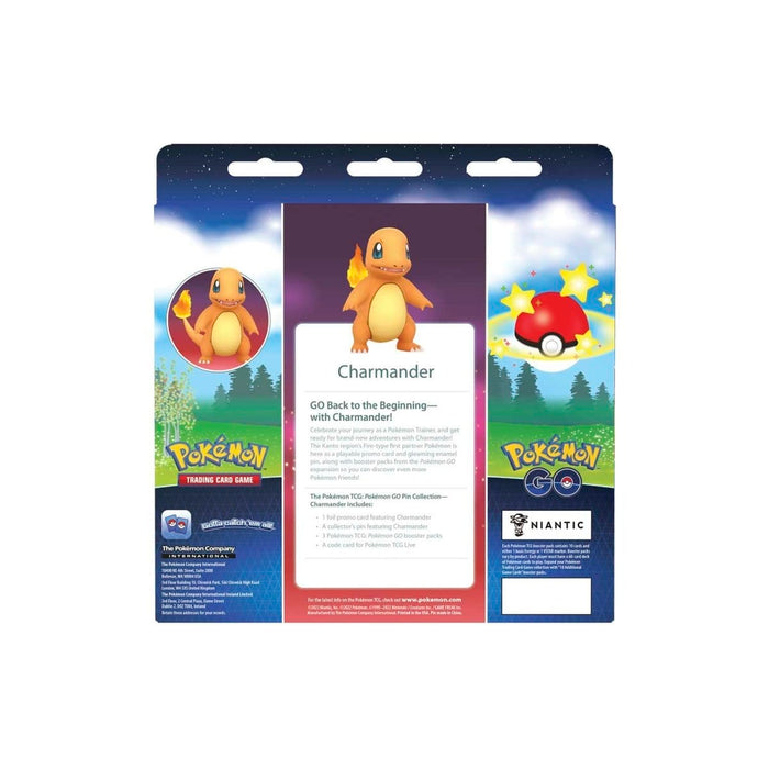 The Pokémon Company Pokémon : Pokémon GO Pin Collection - Charmander available at Northumbrian Tin Soldier