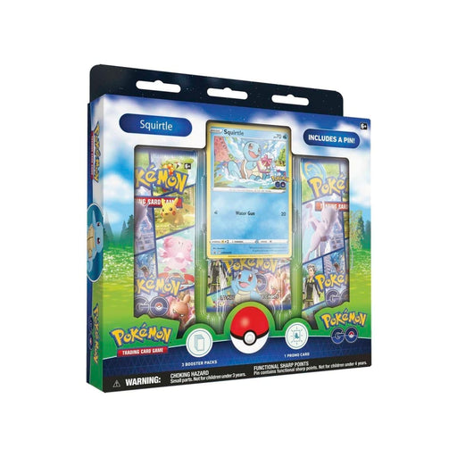 The Pokémon Company Pokémon : Pokémon GO Pin Collection - Squirtle available at Northumbrian Tin Soldier