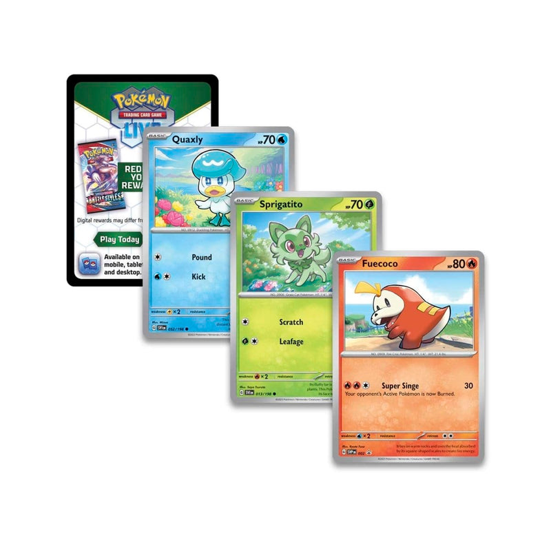 The Pokémon Company Pokémon : Pokémon Paldea Collection Fuecoco Collectors Box available at Northumbrian Tin Soldier