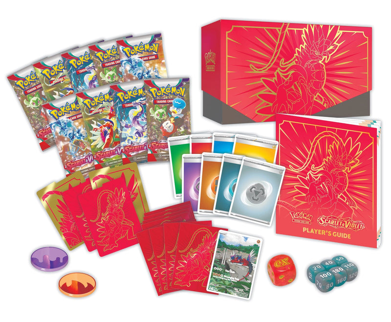 The Pokémon Company Pokémon : Scarlet & Violet - Base Set - Elite Trainer Box - Koraidon available at Northumbrian Tin Soldier