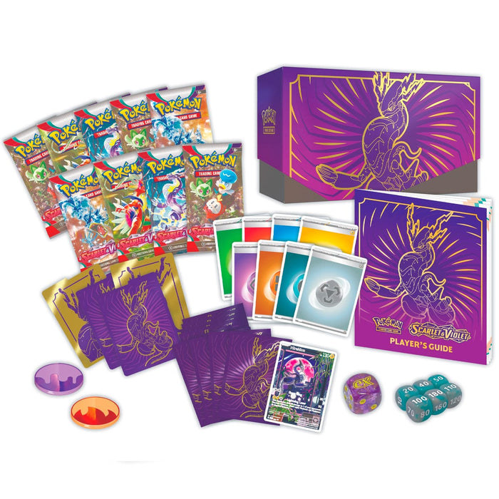 The Pokémon Company Pokémon : Scarlet & Violet - Base Set - Elite Trainer Box - Miraidon available at Northumbrian Tin Soldier