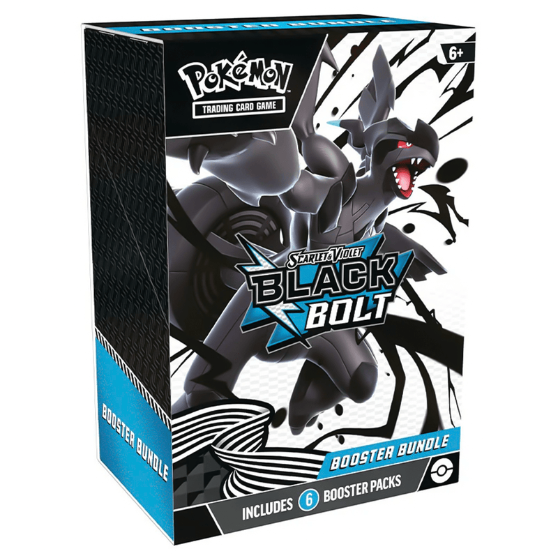 The Pokémon Company Pokémon - Scarlet & Violet - Black Bolt - Booster Bundle (6 Packs) available at Northumbrian Tin Soldier