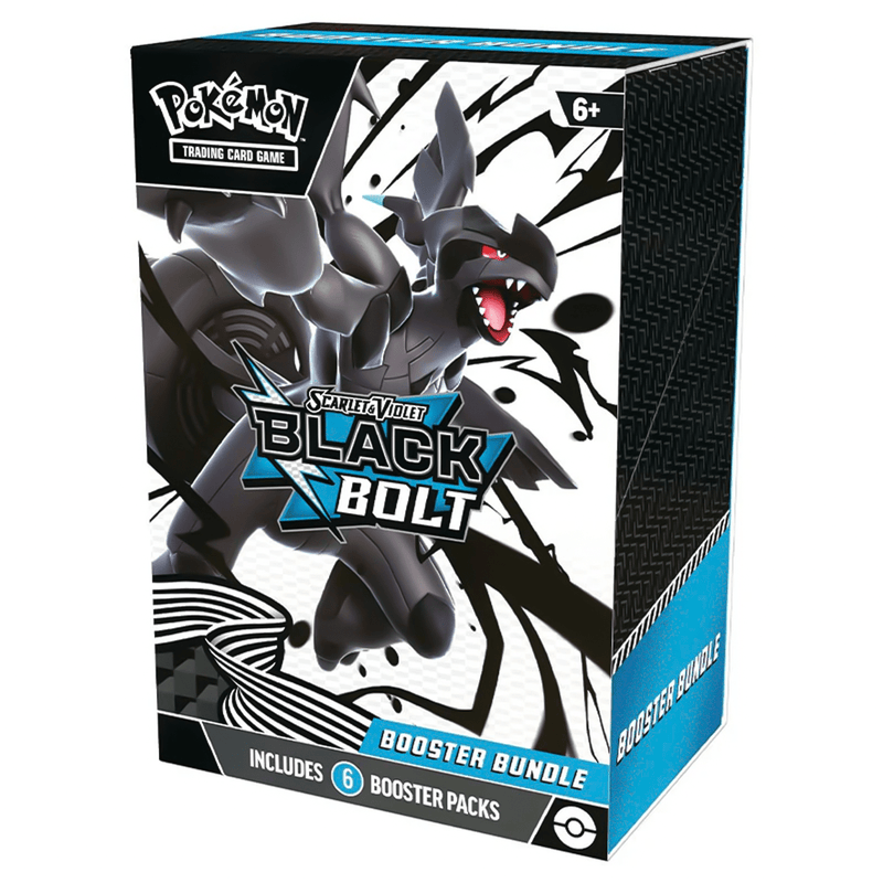 The Pokémon Company Pokémon - Scarlet & Violet - Black Bolt - Booster Bundle (6 Packs) available at Northumbrian Tin Soldier