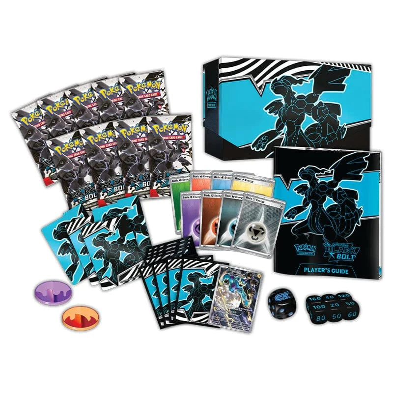 The Pokémon Company Pokémon - Scarlet & Violet - Black Bolt - Elite Trainer Box Zekrom available at Northumbrian Tin Soldier