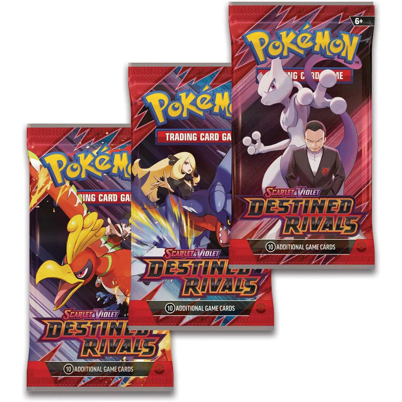 The Pokémon Company Pokémon - Scarlet & Violet - Destined Rivals - 3 Pack Blister - Kangaskhan available at Northumbrian Tin Soldier