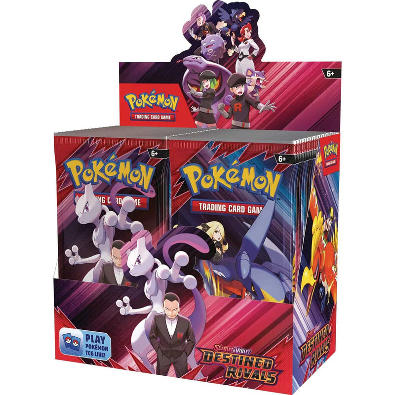 The Pokémon Company Pokémon - Scarlet & Violet - Destined Rivals - Booster Box (36 Packs) available at Northumbrian Tin Soldier