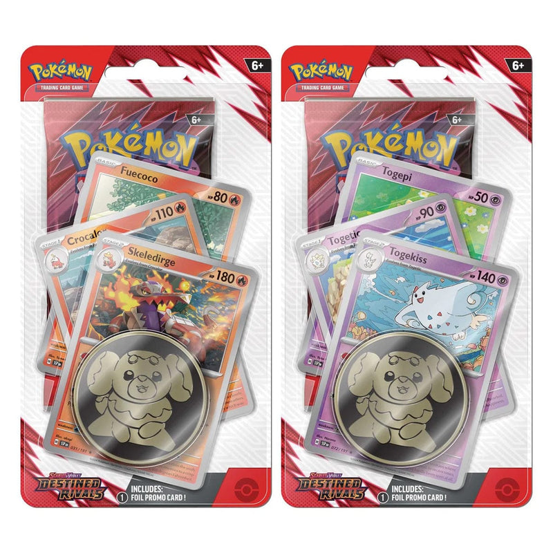 The Pokémon Company Pokémon - Scarlet & Violet - Destined Rivals - Premium Checklane Booster - Skeledirge available at Northumbrian Tin Soldier