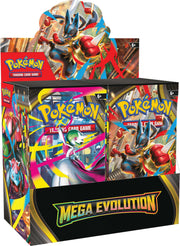 The Pokémon Company Pokémon - Scarlet & Violet - Mega Evolution - Booster Box (36 Packs) available at Northumbrian Tin Soldier