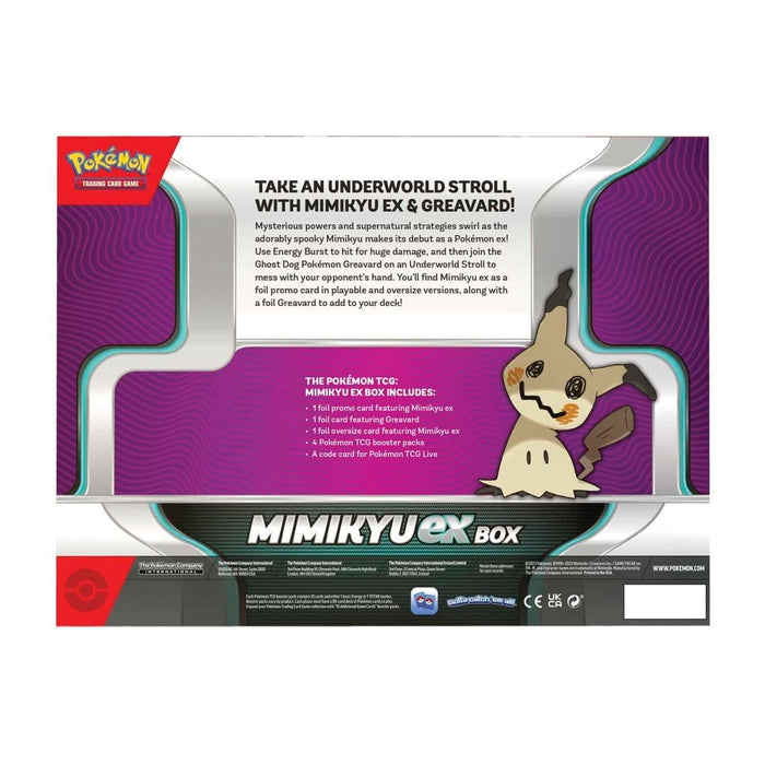 The Pokémon Company Pokémon : Scarlet & Violet – Mimikyu Ex Box available at Northumbrian Tin Soldier