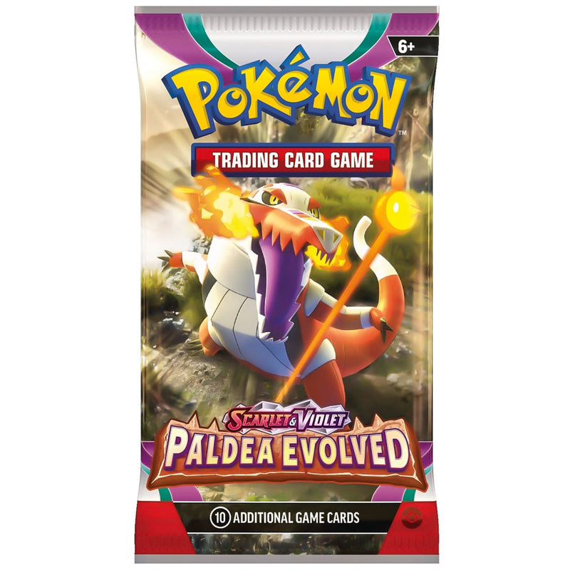 The Pokémon Company Pokémon - Scarlet & Violet - Paldea Evolved - Booster Pack available at Northumbrian Tin Soldier