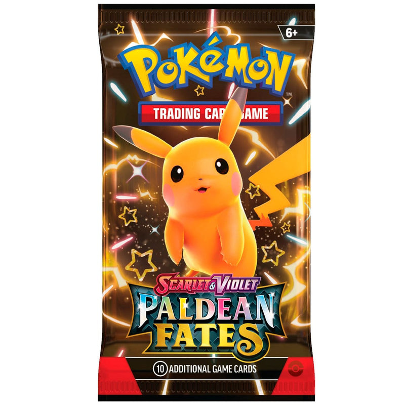 The Pokémon Company Pokémon - Scarlet & Violet - Paldean Fates - Booster Pack available at Northumbrian Tin Soldier