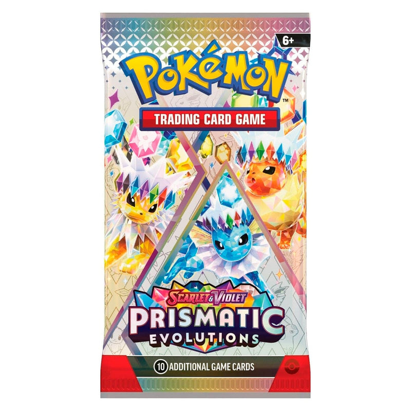 The Pokémon Company Pokémon - Scarlet & Violet - Prismatic Evolutions - Booster Pack available at Northumbrian Tin Soldier