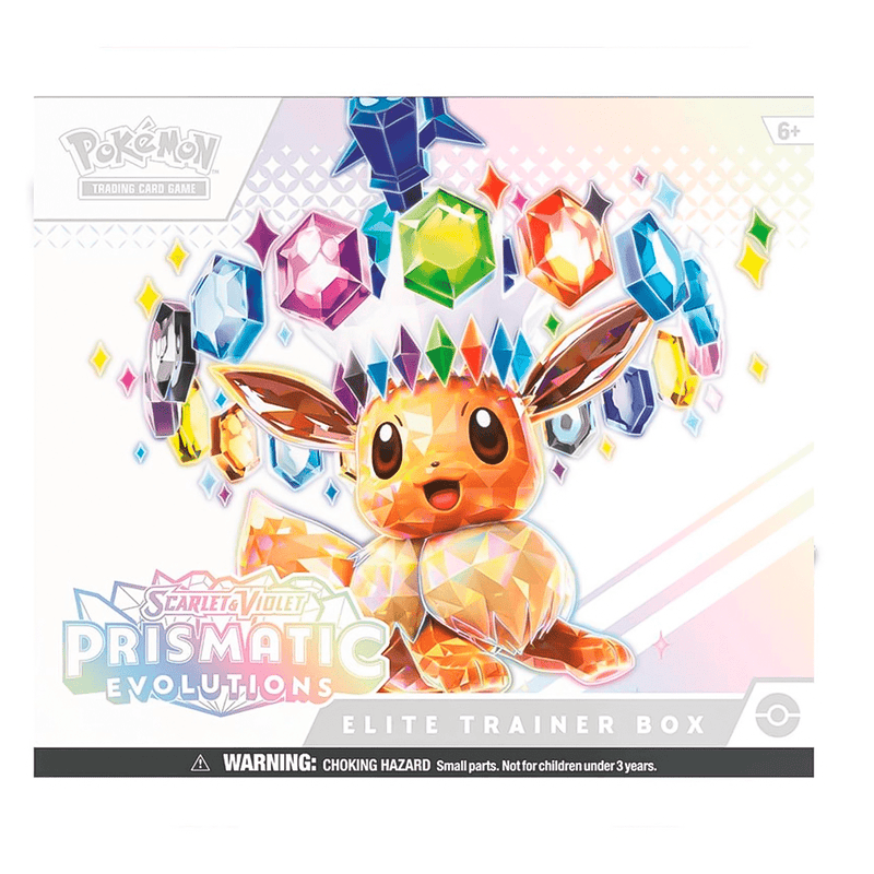 The Pokémon Company Pokémon - Scarlet & Violet - Prismatic Evolutions - Elite Trainer Box available at Northumbrian Tin Soldier