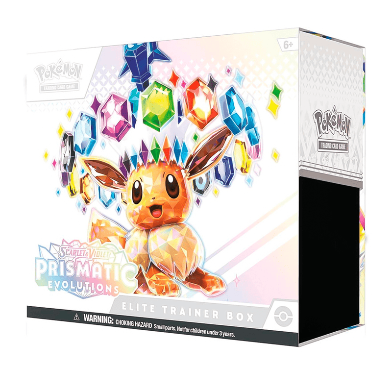 The Pokémon Company Pokémon - Scarlet & Violet - Prismatic Evolutions - Elite Trainer Box available at Northumbrian Tin Soldier