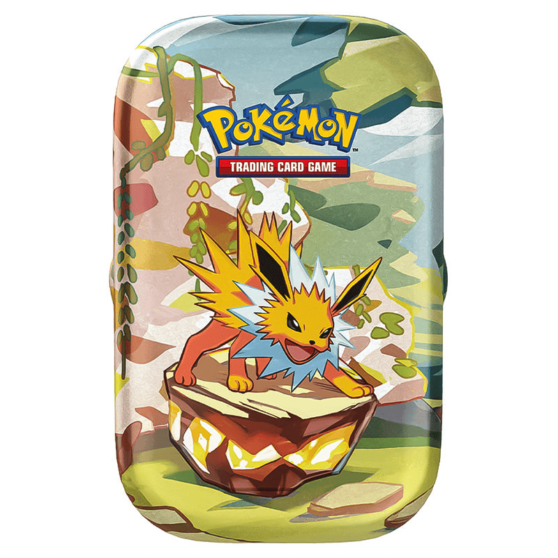 The Pokémon Company Pokémon - Scarlet & Violet - Prismatic Evolutions - Mini Tin - Jolteon available at Northumbrian Tin Soldier