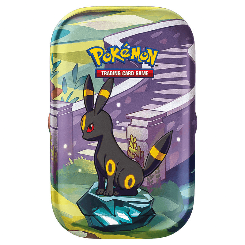 The Pokémon Company Pokémon - Scarlet & Violet - Prismatic Evolutions - Mini Tin - Umbreon available at Northumbrian Tin Soldier