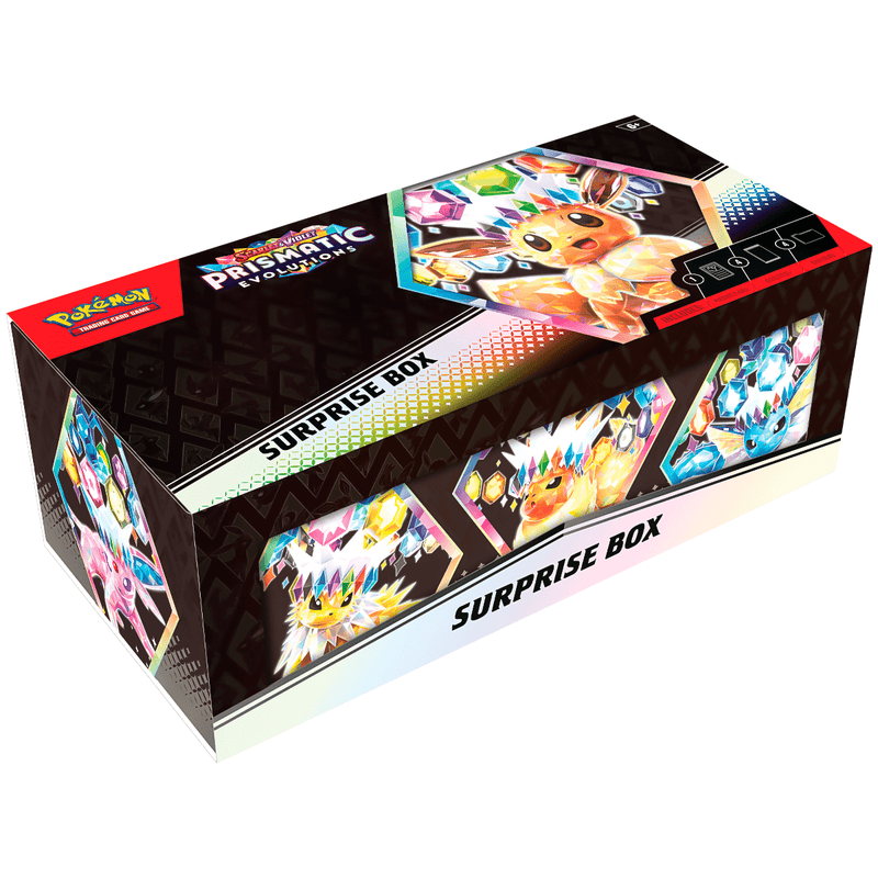 The Pokémon Company Pokémon - Scarlet & Violet - Prismatic Evolutions - Surprise Box available at Northumbrian Tin Soldier