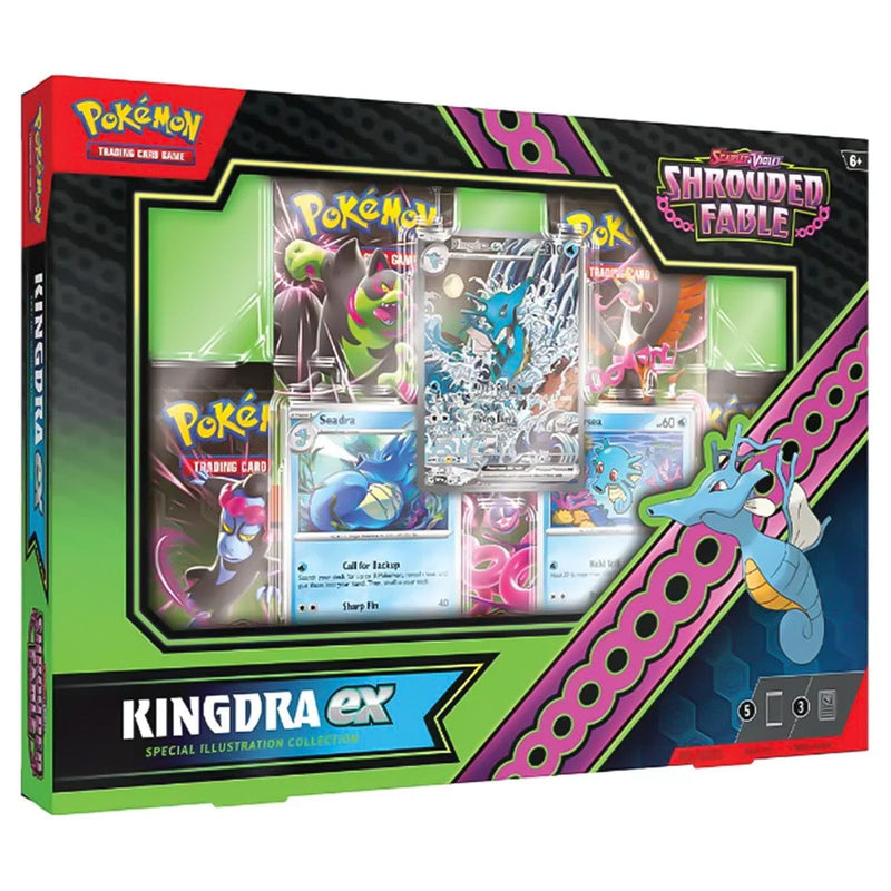 The Pokémon Company Pokémon : Scarlet & Violet - Shrouded Fable - Kingdra EX Special Collection Box available at Northumbrian Tin Soldier