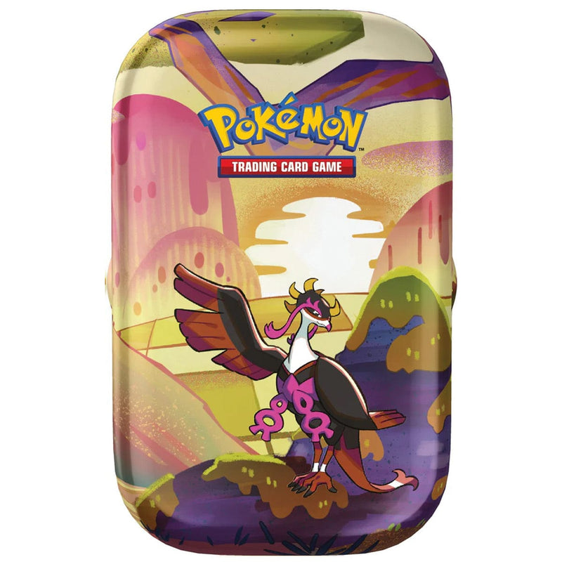 The Pokémon Company Pokémon : Scarlet & Violet - Shrouded Fable - Mini Tin - Fezandipiti available at Northumbrian Tin Soldier