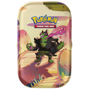 The Pokémon Company Pokémon : Scarlet & Violet - Shrouded Fable - Mini Tin - Okidogi available at Northumbrian Tin Soldier