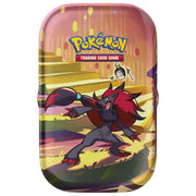 The Pokémon Company Pokémon : Scarlet & Violet - Shrouded Fable - Mini Tin - Zoroark available at Northumbrian Tin Soldier