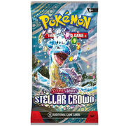 The Pokémon Company Pokémon - Scarlet & Violet - Stellar Crown - Booster Pack available at Northumbrian Tin Soldier