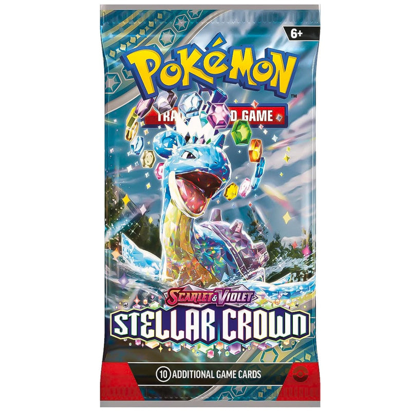 The Pokémon Company Pokémon - Scarlet & Violet - Stellar Crown - Booster Pack available at Northumbrian Tin Soldier
