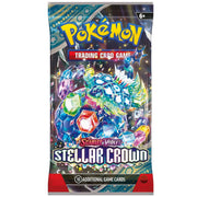The Pokémon Company Pokémon - Scarlet & Violet - Stellar Crown - Booster Pack available at Northumbrian Tin Soldier