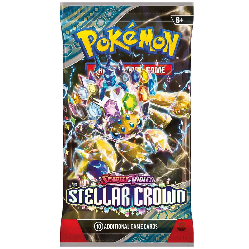 The Pokémon Company Pokémon - Scarlet & Violet - Stellar Crown - Booster Pack available at Northumbrian Tin Soldier