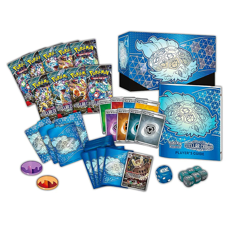 The Pokémon Company Pokémon - Scarlet & Violet - Stellar Crown - Elite Trainer Box available at Northumbrian Tin Soldier