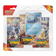 The Pokémon Company Pokémon - Scarlet & Violet - Surging Sparks - 3 Pack Blister - Quagsire available at Northumbrian Tin Soldier