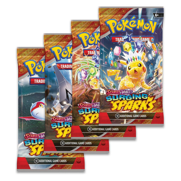 The Pokémon Company Pokémon - Scarlet & Violet - Surging Sparks - Booster Box (36 Boosters) available at Northumbrian Tin Soldier