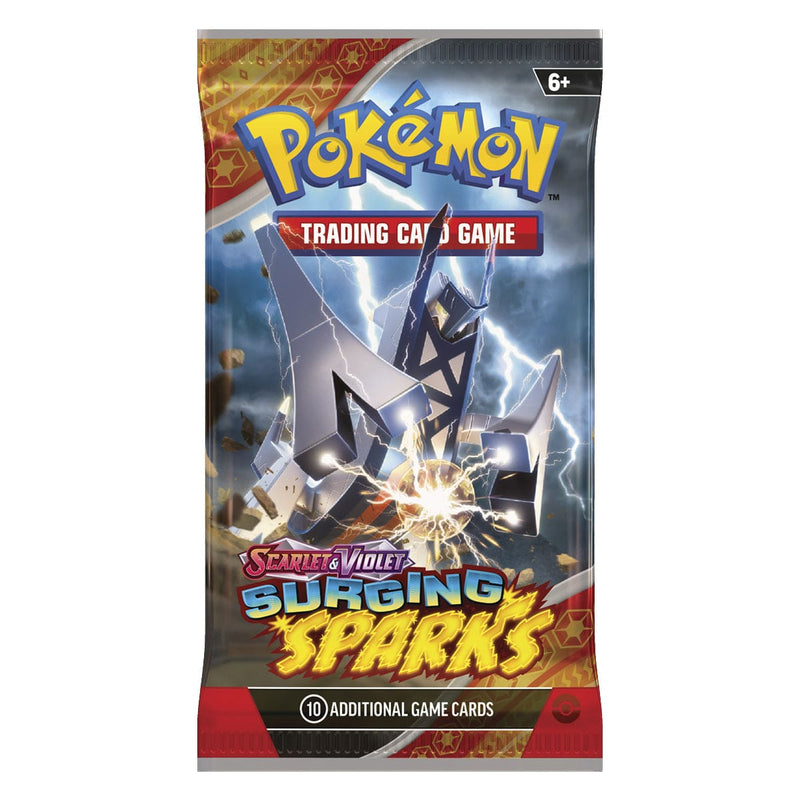 The Pokémon Company Pokémon - Scarlet & Violet - Surging Sparks - Booster Pack available at Northumbrian Tin Soldier
