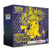 The Pokémon Company Pokémon - Scarlet & Violet - Surging Sparks - Elite Trainer Box available at Northumbrian Tin Soldier