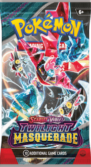 The Pokémon Company Pokémon - Scarlet & Violet - Twilight Masquerade - Booster Pack available at Northumbrian Tin Soldier