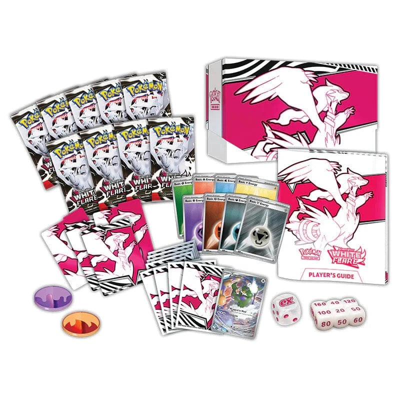 The Pokémon Company Pokémon - Scarlet & Violet - White Flare - Elite Trainer Box Reshiram available at Northumbrian Tin Soldier