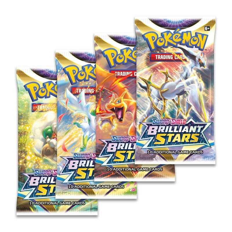 The Pokémon Company Pokémon : Sword & Shield - Brilliant Stars - Booster Pack available at Northumbrian Tin Soldier