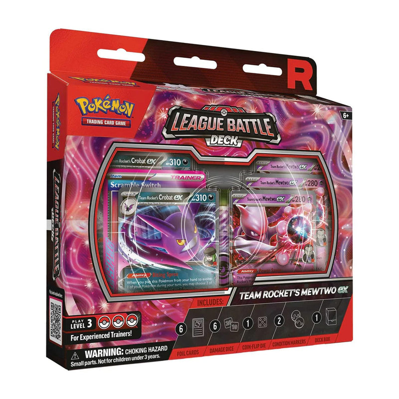 The Pokémon Company Pokémon - Team Rocket's Mewtwo EX League Battle Deck available at Northumbrian Tin Soldier